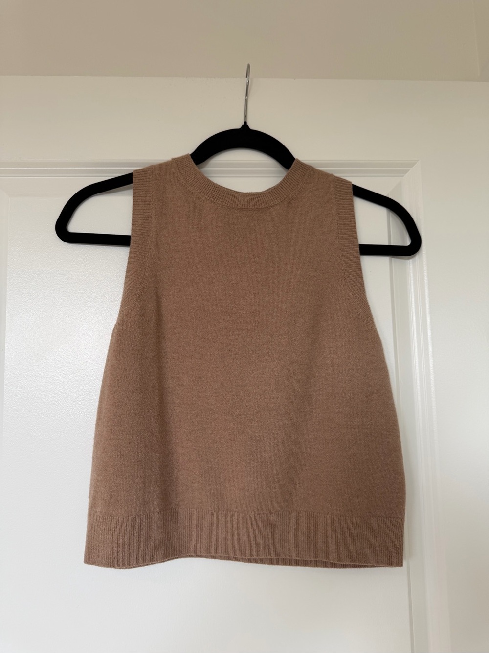 a new day Camel Sleeveless Knit Tank Top